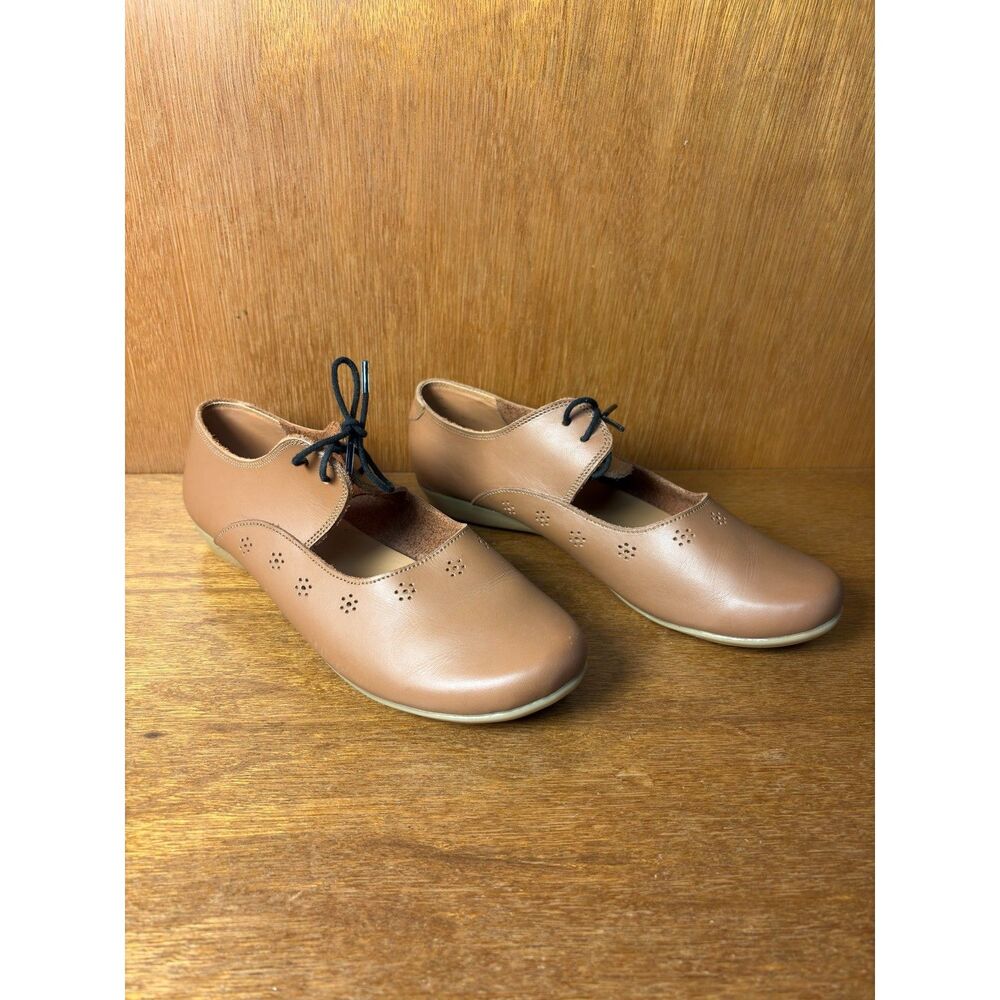 Adelisa & Co. Sol Mary Janes Leather Shoes size 38 / US size 8 - Picture 5 of 14